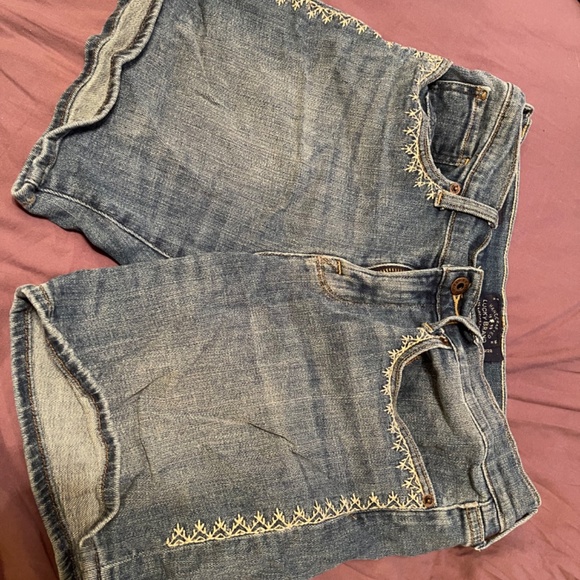 Lot of 9 pairs of jean shorts - Picture 8 of 12
